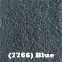 7766 Blue  Cut Pile