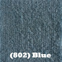 802 Blue  Cut Pile