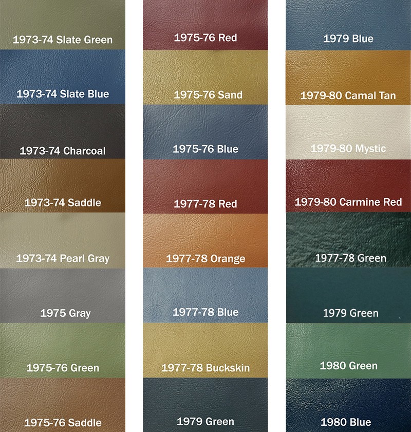 1973-80 Colors