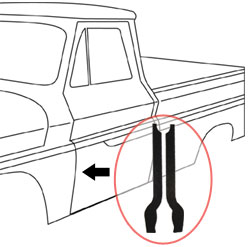1964-1966 Chevy GMC C10 Series Truck Door Relay Control PAIR