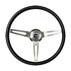 1969-72 Chevy & GMC Truck 3 Spoke Black Steering Wheel