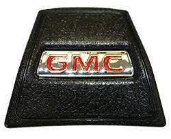 1969-72 GMC Truck Black Horn Cap with Red GMC logo