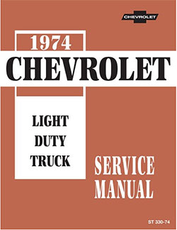 1974 Chevy Truck Chassis Service Manual