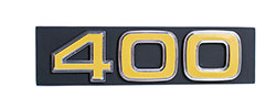 1975 Chevy Truck Front Grille Emblem, "400"