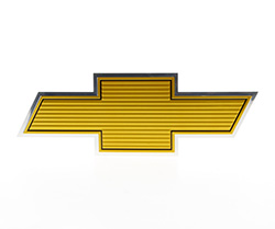 1980 Fullsize Chevy Truck, Blazer & Suburban Foil Gold Bowtie Emblem For Stock Grille