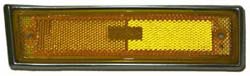 1981-87 Fullsize Chevy & GMC Truck Front Marker Light Assembly with Trim, Right