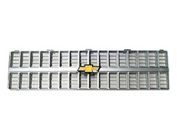 1981-82 Fullsize Chevy Truck Silver Front Grille, Factory Style