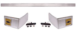 1981-87 Fullsize Chevy Truck Back Cab Molding Kit, with Bowtie Emblems