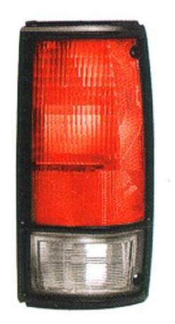 1982-93 Chevy S10 & GMC Sonoma Truck Tail Light Assembly w/ Black Trim, Right
