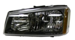 2003-04 Chevy Silverado Headlight Assembly, Left