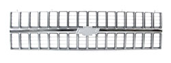 1981-82 Fullsize Chevy Truck Chrome Front Grille, Factory Style