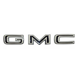1968-72 GMC Truck Front Hood Letters "GMC" With Fasteners