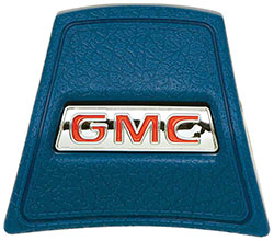 1969-72 GMC Truck Blue Horn Cap with Red GMC logo