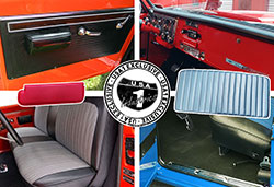 1971 Chevy & GMC Truck Original Style Houndstooth Interior Kit