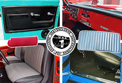 1972 Chevy & GMC Truck Original Style Houndstooth Interior Kit