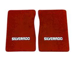 1975-80 Fullsize Chevy Truck Carpet Floor Mats with Silverado Logo