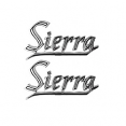 1969-72 GMC Truck Rear Quarter Emblem, Sierra