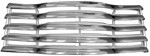 1947-53 Chevy Truck Front Grille Assembly w/ Rear Brackets (Chrome & White)