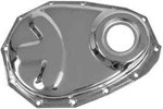 1954-62 Chevy & GMC Truck Timing Chain Cover 6 cly. Chrome