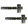 1981-87 Chevy Custom-Deluxe Fender Emblem 20