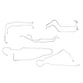 1973-80 Chevy & GMC Truck Complete Brake Line Set, Power Disc Brakes, 4wd, 3/4 Ton, Long Bed